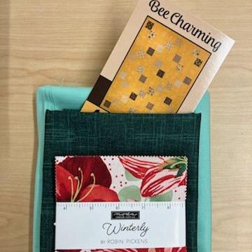 Bee Charming / Winterly Fabric and Pattern Kit (Nov 6)