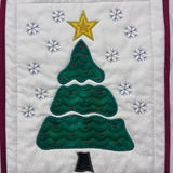 Christmas Tree Embroidery Design (Baby Lock & Bernina Format)