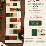 Ice Jam / Merry Manor Table Runner Kit