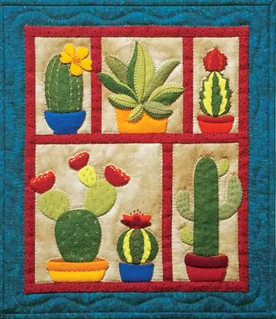 Succulents Wall Quilt Kit