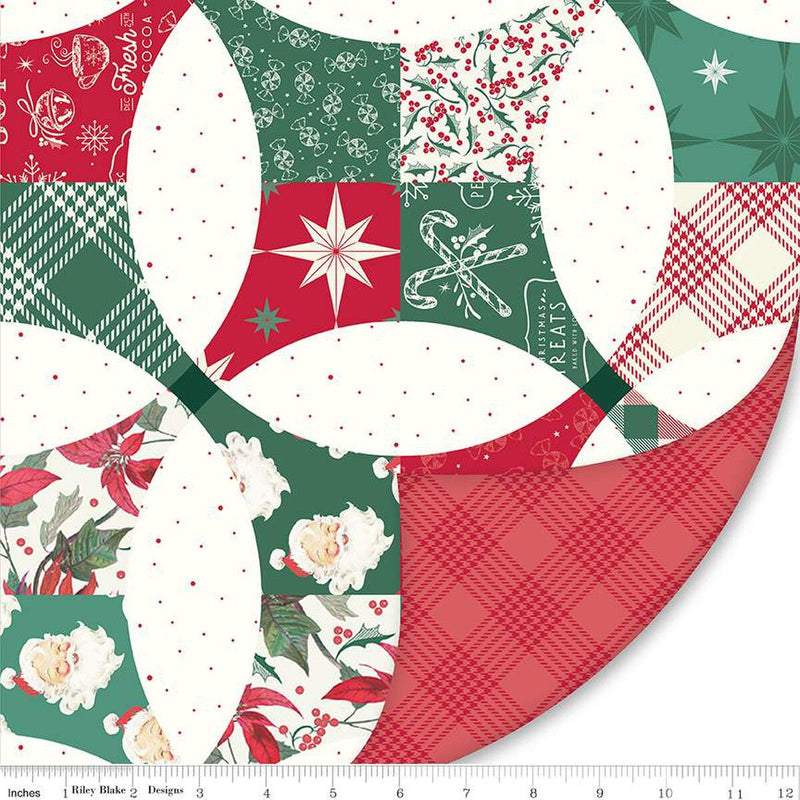 Double Lush Velvet Merry Little Christmas 58/60" wide  LV16801