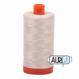 Aurifil Cotton 50wt/2ply Light Sand Tan 1300-2000