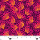 Luminous Haven - Feather Texture Magenta