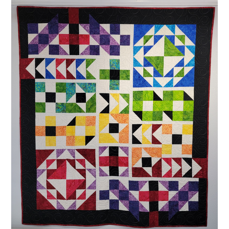 Color Crush Quilt BOM - Months 2 - 6