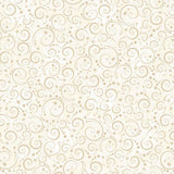 Nordic Holiday Village  Mini Swirls 3609-44 Cream