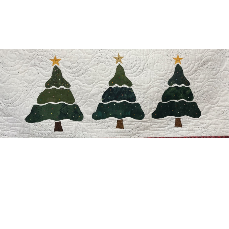 Three Trees Table Runner Fabric and Pattern Kit
