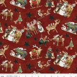 Northern Christmas Main Red C17830-Red