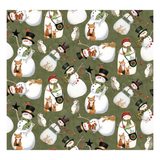Snowman & Friends Throw Kit