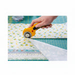 Demonstration of 45mm Rotary Cutter cutting fabric
