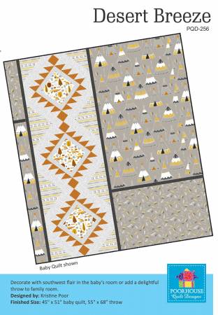 Desert Breeze Quilt Pattern  PQD-256