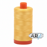 Aurifil Cotton 50wt/2ply Pale Yellow 1300-1135