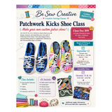 Make Your Own Patchwork Kicks! Sept 12 & Oct 15-16
