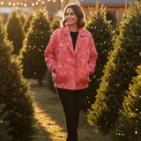 JDL - HO-HO-HO  Pink 3892Q-X Mistletoe