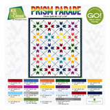 Prism Parade Quilt Kit - Light Colorway