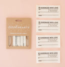 Quilt Info Large Write-In Organic Cotton Sewing Labels LC202
