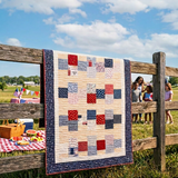 Patriotic Dominique Fabric and Pattern kit