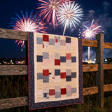 Patriotic Dominique Fabric and Pattern kit