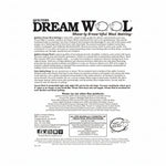 Advertisement for Quilters Dream Wool batting with product details and branding.