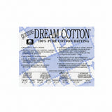 Quilter's Dream Deluxe Cotton Batting - Throw (N6TH)