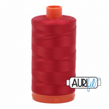 Aurifil Cotton 50wt/2ply Red 1300-2250