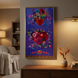 Rise Up -  Rise Up Panel Plum/Multi 16843-6