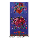Rise Up -  Rise Up Panel Plum/Multi 16843-6