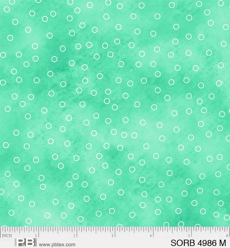 Sorbet - Circles on Mint 4986M