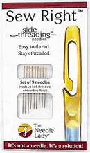 Sew Right Side Threading Needl  Set of 9  SEN-SR9
