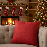 Christmas Greetings Scroll Red C17664-RED
