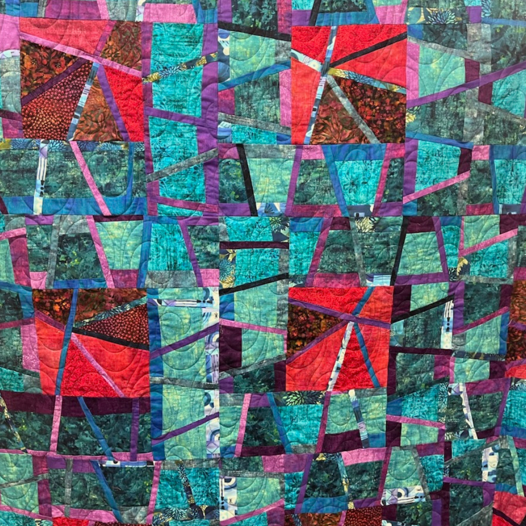 Shattered Quilt Sample