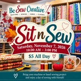Sit N Sew Nov, 2026
