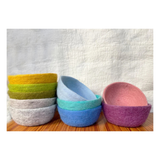 Felt Bowl Small Pastels (Colors Vary)