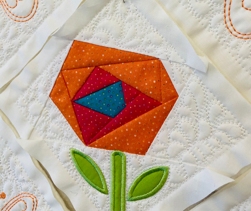 Hoop Sister Bouquet Sampler Quilt-In-The-Hoop Sew Along