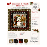 Snowman & Friends Throw Kit