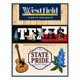 State Pride Texas Applique Kit SP-TEXS-1