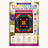 Technicolor Block of the Month  Registration (Precuts)- September 2026