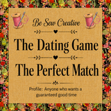 The Dating Game - The Perfect Match Fabric and Pattern Kit