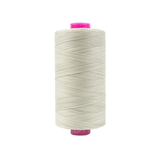 Spool of Tutti Lamb TU1-41 50wt variegated Egyptian cotton thread featuring soft cream, warm off-white, and gentle neutral tones with subtle variation.