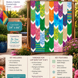 The Verity Quilt Pattern Fabric Kit Curated by Be Sew Creative