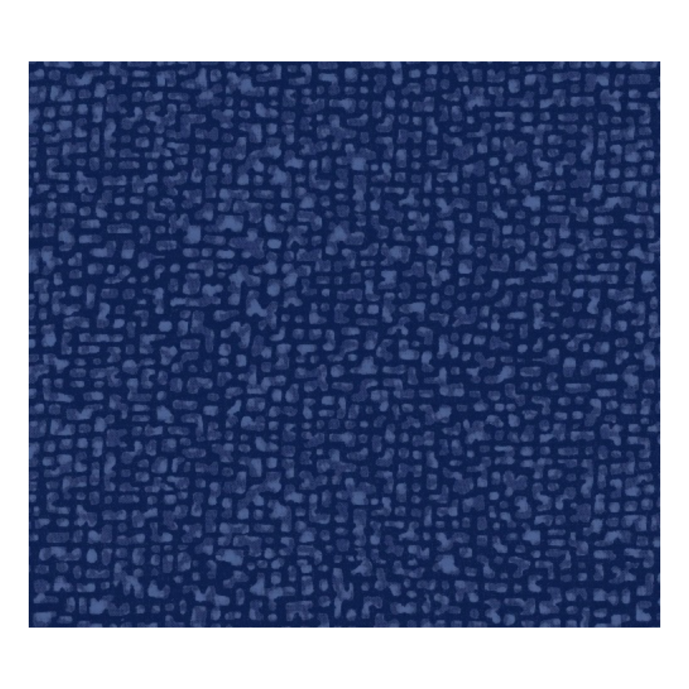 Navy blue fabric texture swatch for flay square.