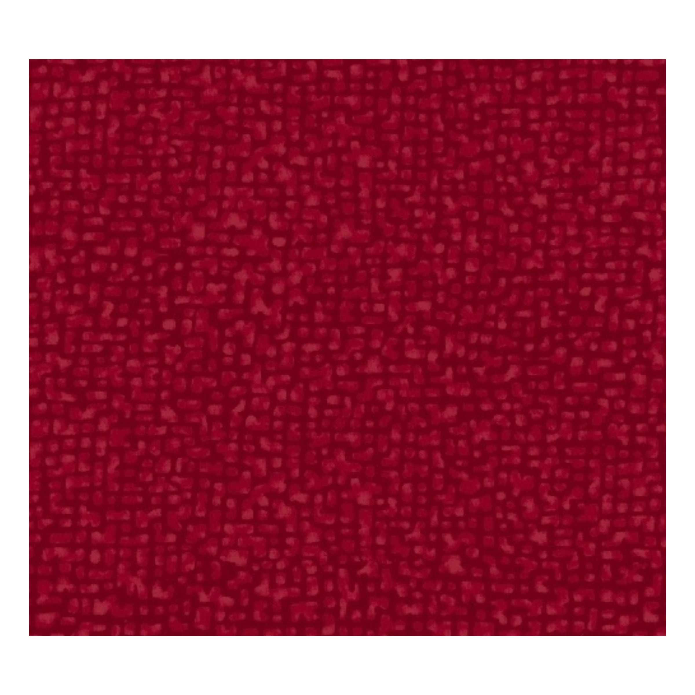 Solid red color swatch with a textured pattern for stripes