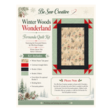 Winter Woods Wonderland Fabric Kit