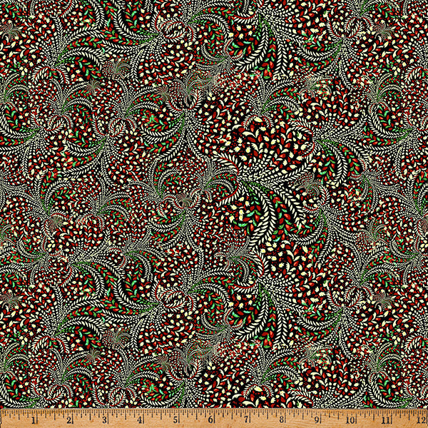 Mousin' Around - Swirls X5653-4-Black