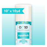 OESD AquaMesh WashAway 10 inch x 10 yard water-soluble embroidery stabilizer for freestanding lace and sheer fabrics