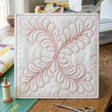 Free Motion Quilting  Feathers - Intermediate Level  June 24 1:00 - 4:00