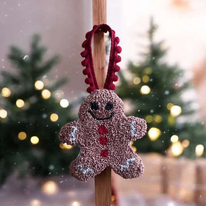 Gingerbread Punch Ornament GING