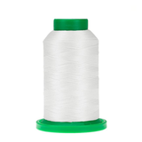 Isacord 0010 Silky White 40wt polyester embroidery thread 1000m spool
