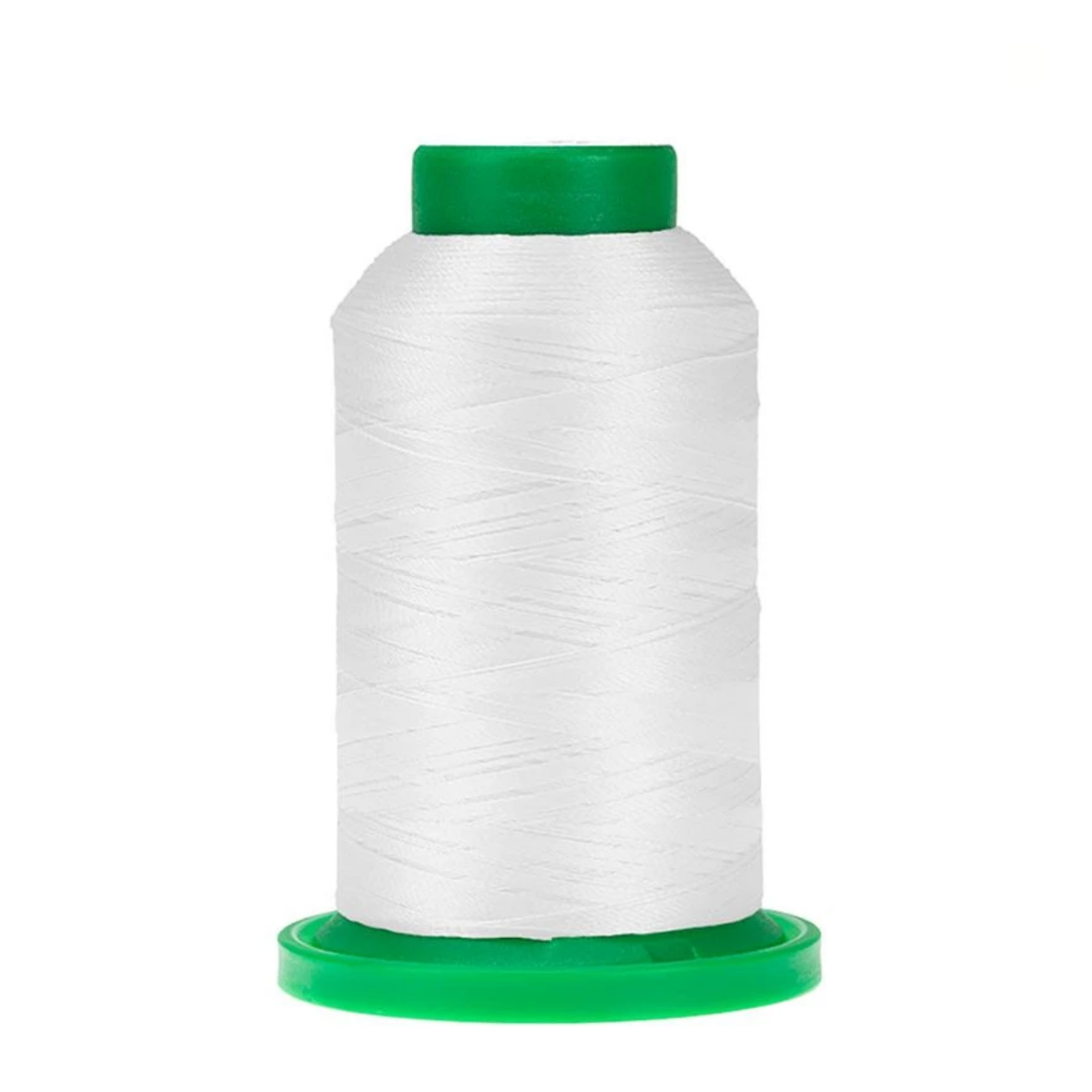 Isacord 0015 White 40wt polyester embroidery thread 1000m spool