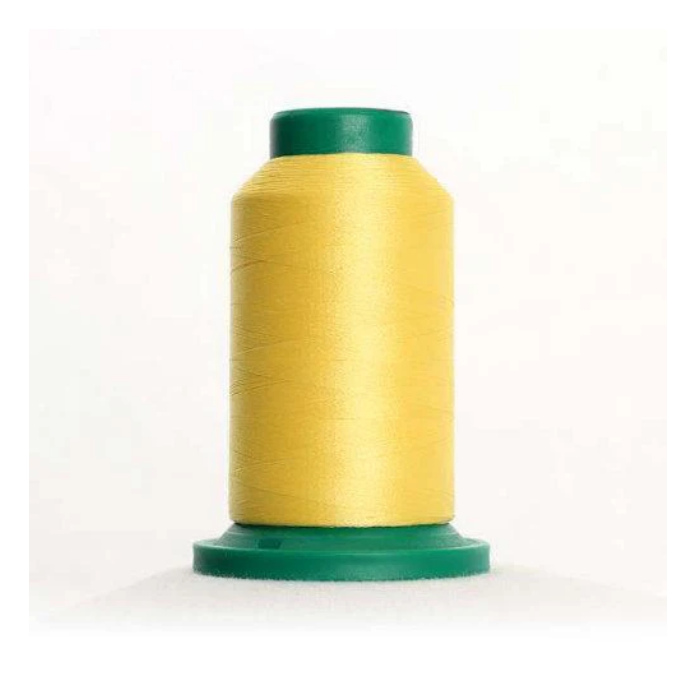 Isacord 0230 Easter Dress 40wt polyester embroidery thread spool in soft pastel yellow for machine embroidery and quilting projects.