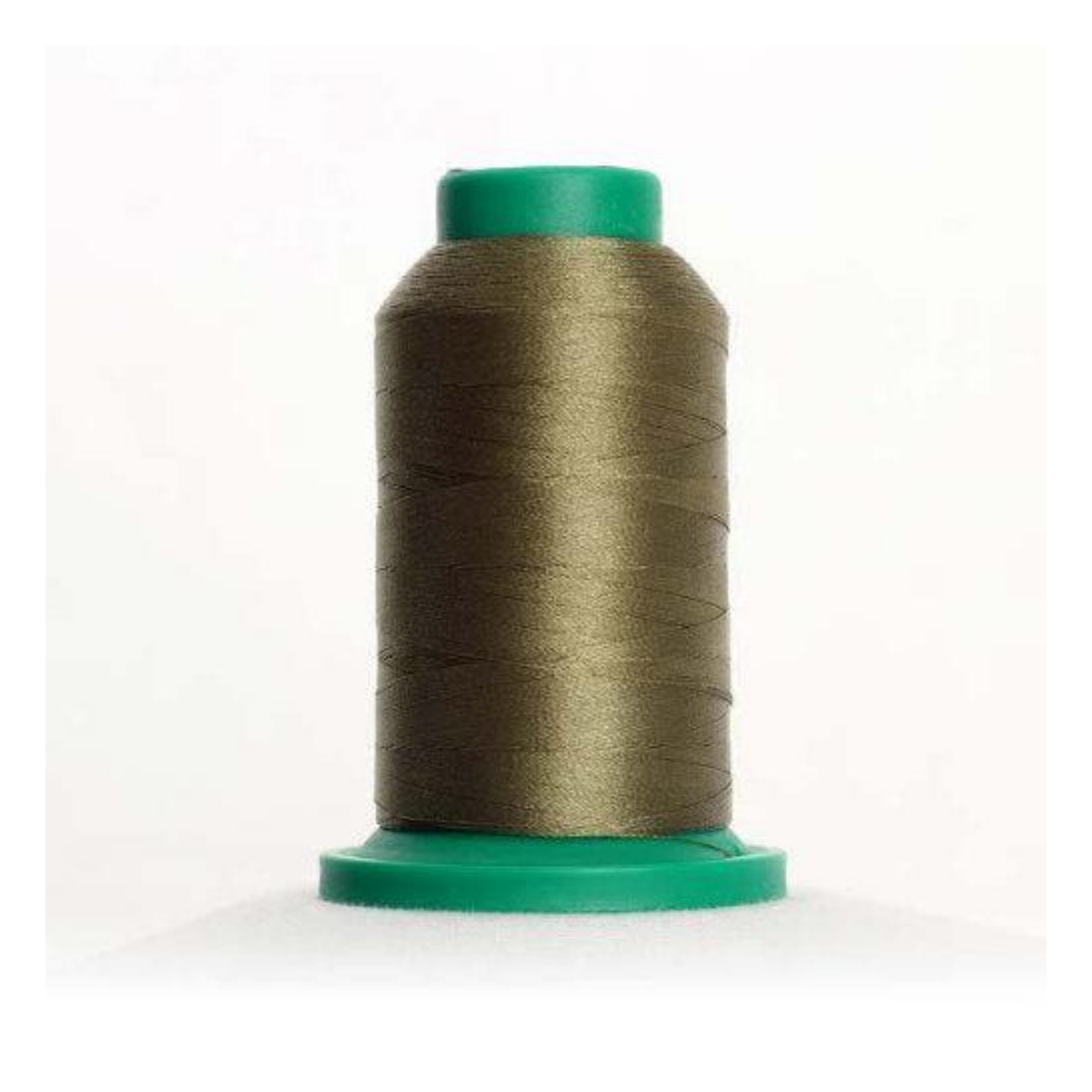 Isacord 0454 Olive Drab 40wt polyester embroidery thread 1000m spool for machine embroidery quilting appliqué and decorative stitching